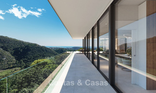 Villa de diseño vanguardista y de alta gama con vistas despejadas al mar en venta en las colinas de Marbella - Benahavís 781703 