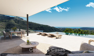 Villa de diseño vanguardista y de alta gama con vistas despejadas al mar en venta en las colinas de Marbella - Benahavís 781704 