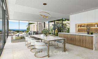 Villa de diseño vanguardista y de alta gama con vistas despejadas al mar en venta en las colinas de Marbella - Benahavís 781706 