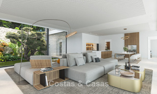 Villa de diseño vanguardista y de alta gama con vistas despejadas al mar en venta en las colinas de Marbella - Benahavís 781708 