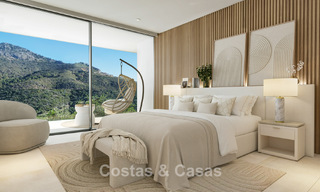 Villa de diseño vanguardista y de alta gama con vistas despejadas al mar en venta en las colinas de Marbella - Benahavís 781709 