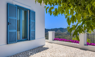 Casa mediterránea con impresionantes vistas al mar en venta en Benahavís, Marbella 781807 