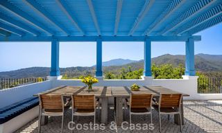 Casa mediterránea con impresionantes vistas al mar en venta en Benahavís, Marbella 781808 