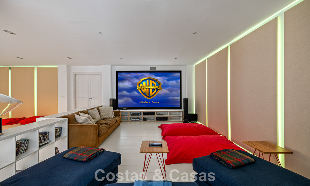 Casa mediterránea con impresionantes vistas al mar en venta en Benahavís, Marbella 781818