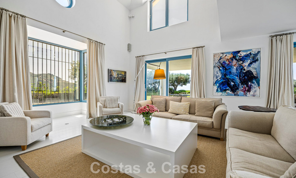 Casa mediterránea con impresionantes vistas al mar en venta en Benahavís, Marbella 781821