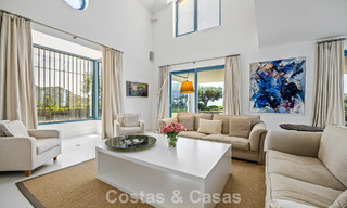Casa mediterránea con impresionantes vistas al mar en venta en Benahavís, Marbella 781821 