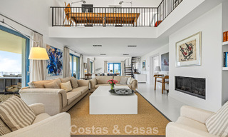 Casa mediterránea con impresionantes vistas al mar en venta en Benahavís, Marbella 781822 