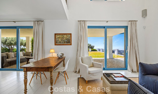 Casa mediterránea con impresionantes vistas al mar en venta en Benahavís, Marbella 781823 