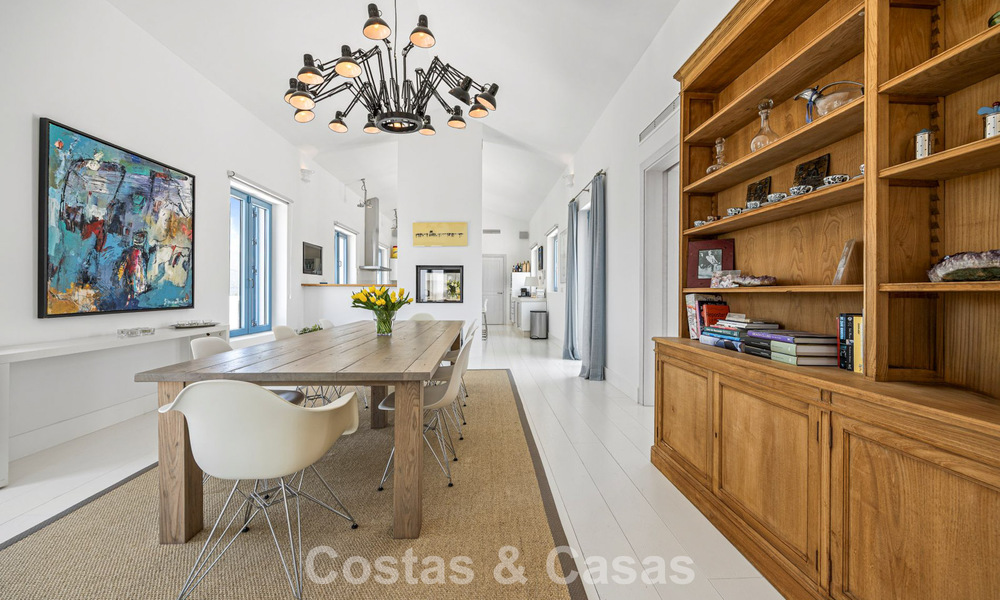 Casa mediterránea con impresionantes vistas al mar en venta en Benahavís, Marbella 781826