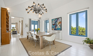 Casa mediterránea con impresionantes vistas al mar en venta en Benahavís, Marbella 781829 