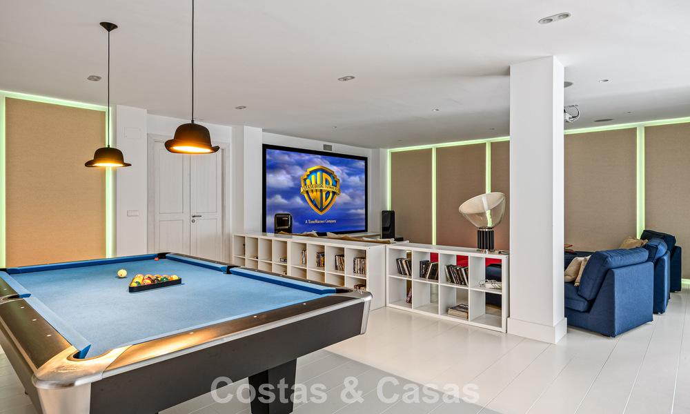 Casa mediterránea con impresionantes vistas al mar en venta en Benahavís, Marbella 781835