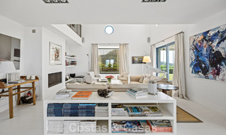 Casa mediterránea con impresionantes vistas al mar en venta en Benahavís, Marbella 781843 