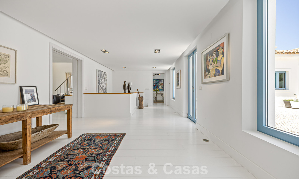 Casa mediterránea con impresionantes vistas al mar en venta en Benahavís, Marbella 781846