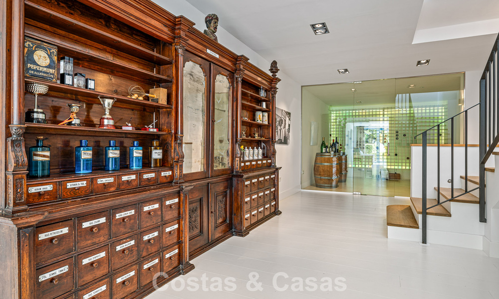 Casa mediterránea con impresionantes vistas al mar en venta en Benahavís, Marbella 781848