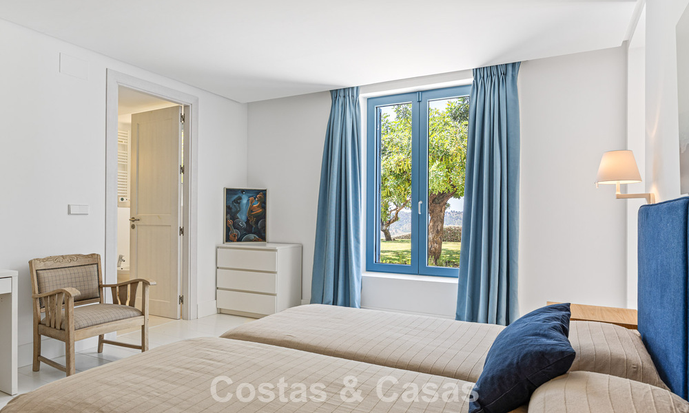 Casa mediterránea con impresionantes vistas al mar en venta en Benahavís, Marbella 781850