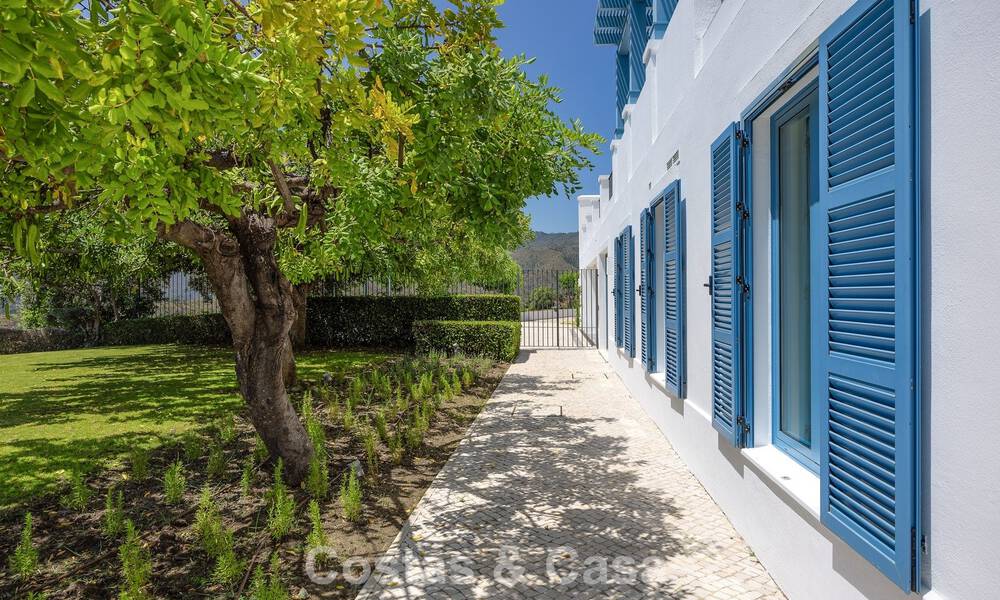 Casa mediterránea con impresionantes vistas al mar en venta en Benahavís, Marbella 781853