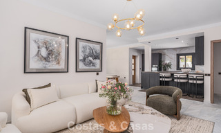 Elegante casa familiar en venta en el Valle del Golf de Nueva Andalucía, Marbella 781861 