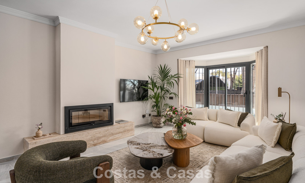 Elegante casa familiar en venta en el Valle del Golf de Nueva Andalucía, Marbella 781888