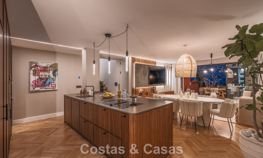 Ático dúplex listo para entrar a vivir con impresionantes vistas al mar en venta en Marbella - Benahavís 782387