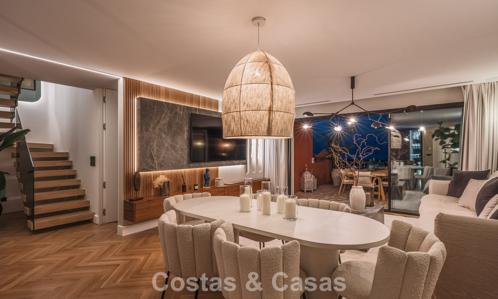 Ático dúplex listo para entrar a vivir con impresionantes vistas al mar en venta en Marbella - Benahavís 782388