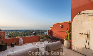Ático dúplex listo para entrar a vivir con impresionantes vistas al mar en venta en Marbella - Benahavís 782394 