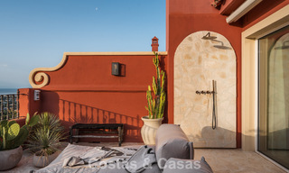 Ático dúplex listo para entrar a vivir con impresionantes vistas al mar en venta en Marbella - Benahavís 782395 