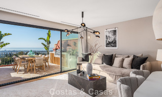 Ático dúplex listo para entrar a vivir con impresionantes vistas al mar en venta en Marbella - Benahavís 782396 