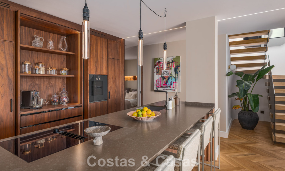 Ático dúplex listo para entrar a vivir con impresionantes vistas al mar en venta en Marbella - Benahavís 782402