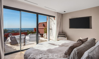Ático dúplex listo para entrar a vivir con impresionantes vistas al mar en venta en Marbella - Benahavís 782403 