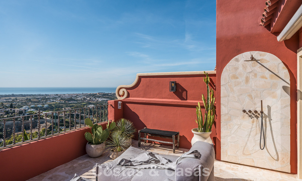 Ático dúplex listo para entrar a vivir con impresionantes vistas al mar en venta en Marbella - Benahavís 782406