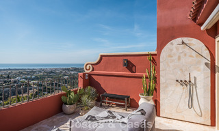 Ático dúplex listo para entrar a vivir con impresionantes vistas al mar en venta en Marbella - Benahavís 782406 