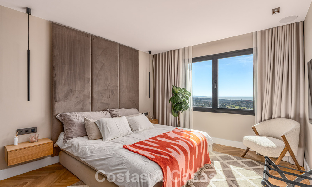 Ático dúplex listo para entrar a vivir con impresionantes vistas al mar en venta en Marbella - Benahavís 782407