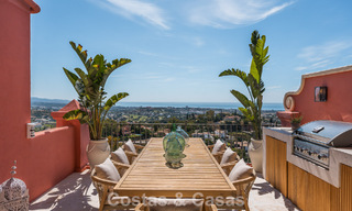 Ático dúplex listo para entrar a vivir con impresionantes vistas al mar en venta en Marbella - Benahavís 782413 