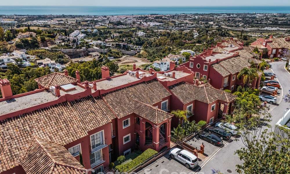 Ático dúplex listo para entrar a vivir con impresionantes vistas al mar en venta en Marbella - Benahavís 782417
