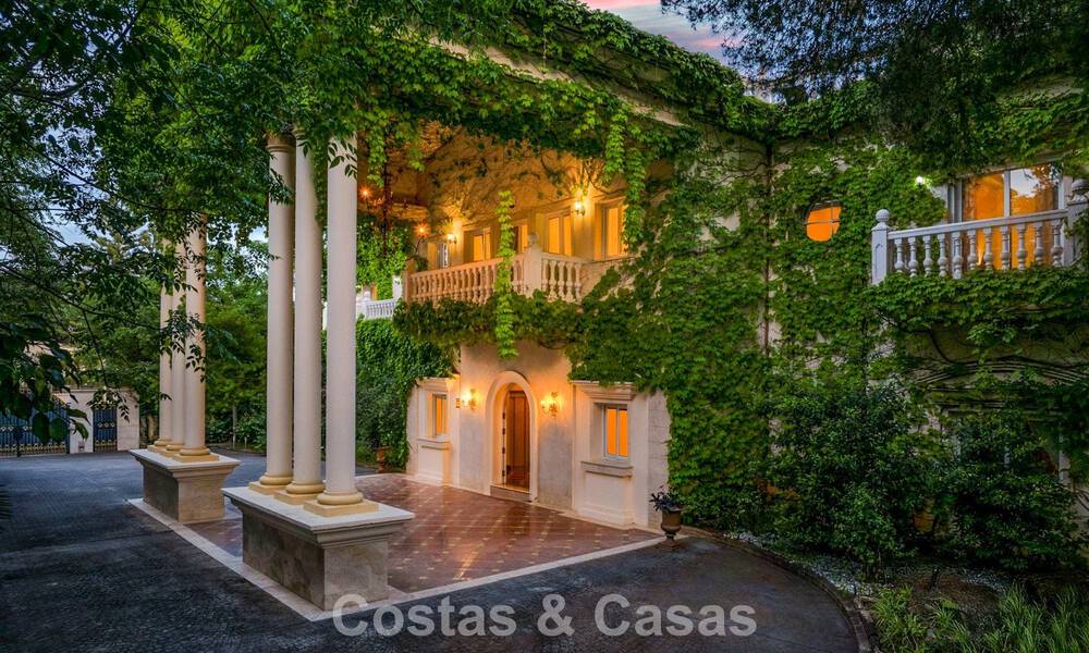 Residencia única, majestuosa y señorial en venta en el corazón de la prestigiosa Milla de Oro de Marbella 782444