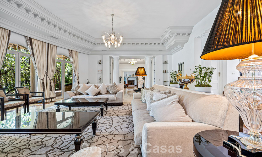 Residencia única, majestuosa y señorial en venta en el corazón de la prestigiosa Milla de Oro de Marbella 782458