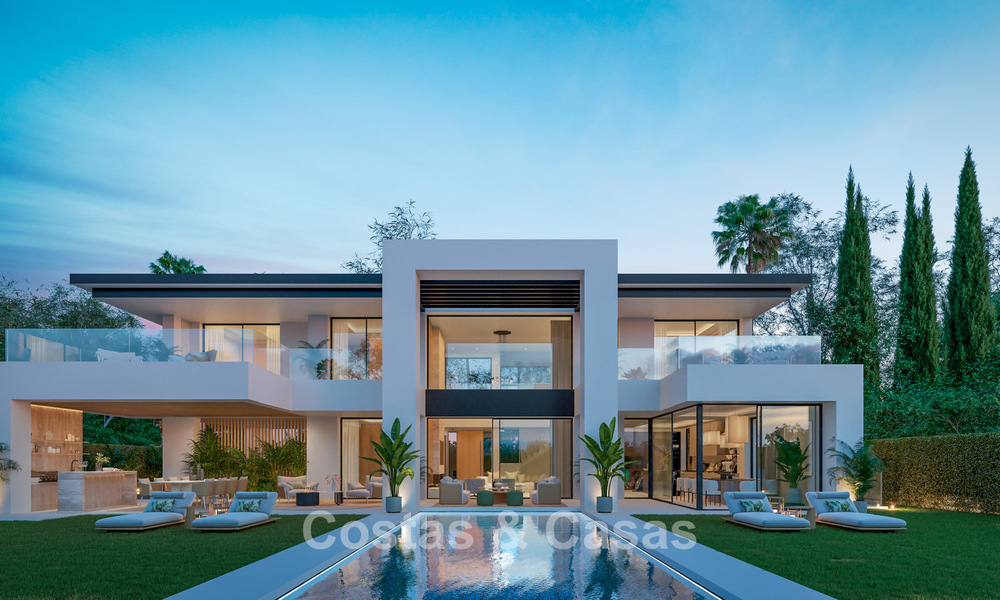 Lanzamiento. 15 villas de lujo de vanguardia en venta en la Nueva Milla de Oro, entre Marbella y Estepona 782041