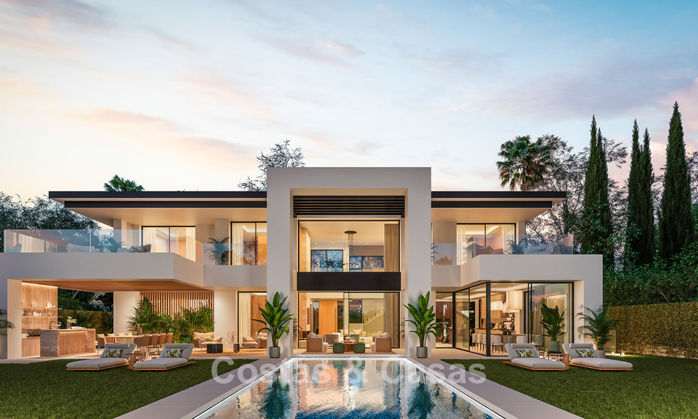 Lanzamiento. 15 villas de lujo de vanguardia en venta en la Nueva Milla de Oro, entre Marbella y Estepona 782074