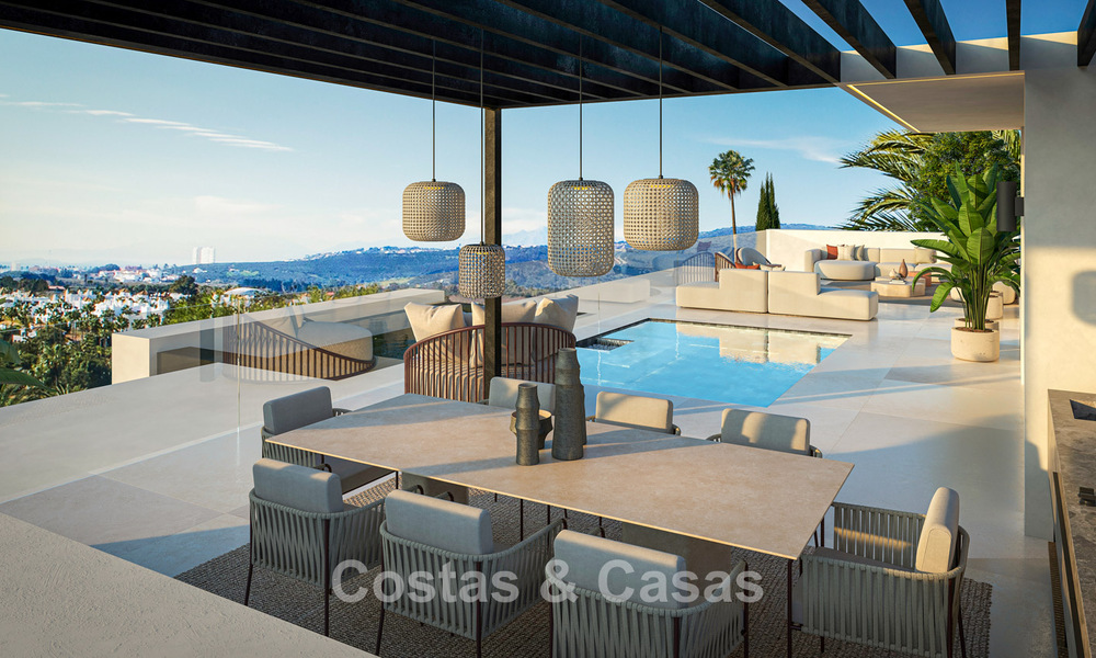 Lanzamiento. 15 villas de lujo de vanguardia en venta en la Nueva Milla de Oro, entre Marbella y Estepona 782091