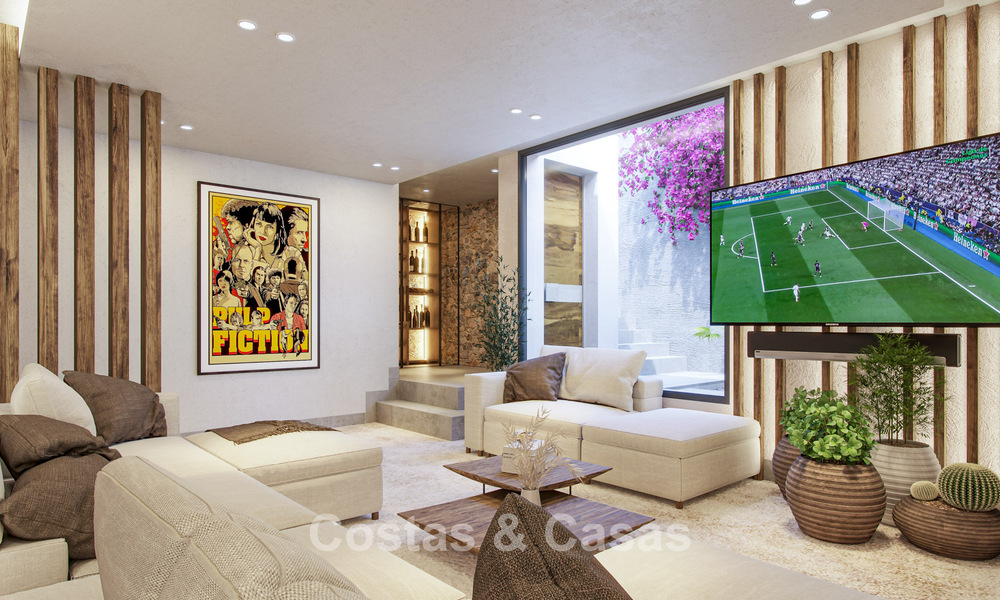 Villa de lujo de nueva construcción con vistas al mar en venta en una zona verde al este del centro de Málaga 782535