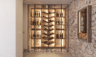 Villa de lujo de nueva construcción con vistas al mar en venta en una zona verde al este del centro de Málaga 782536 