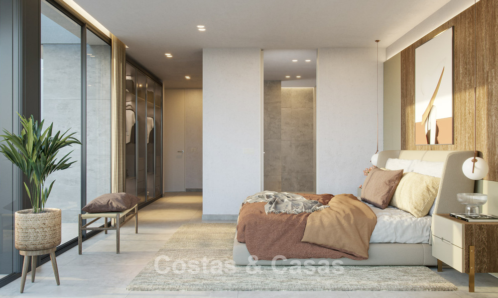 Villa de lujo de nueva construcción con vistas al mar en venta en una zona verde al este del centro de Málaga 782538