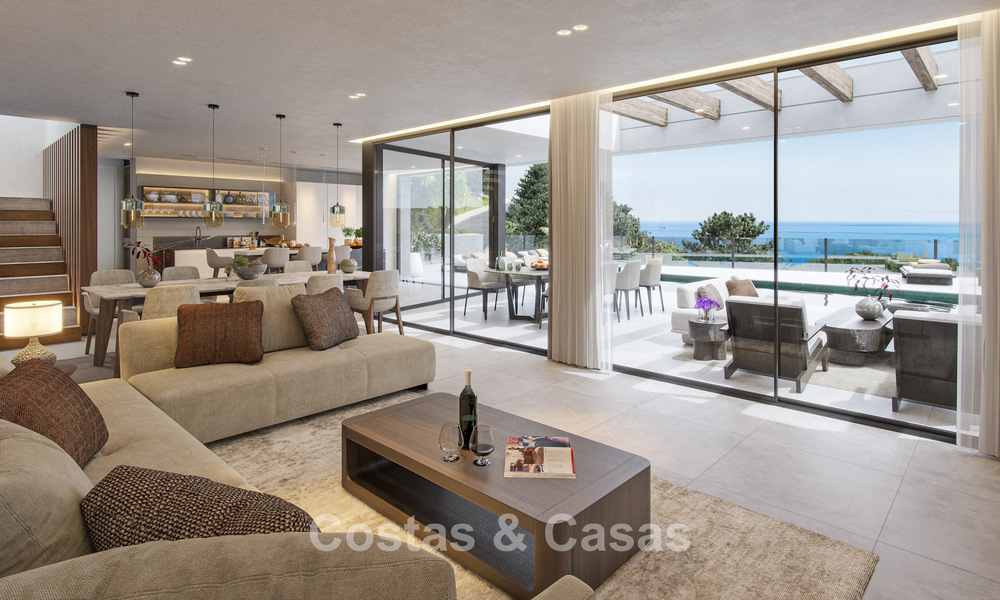 Villa de lujo de nueva construcción con vistas al mar en venta en una zona verde al este del centro de Málaga 782541