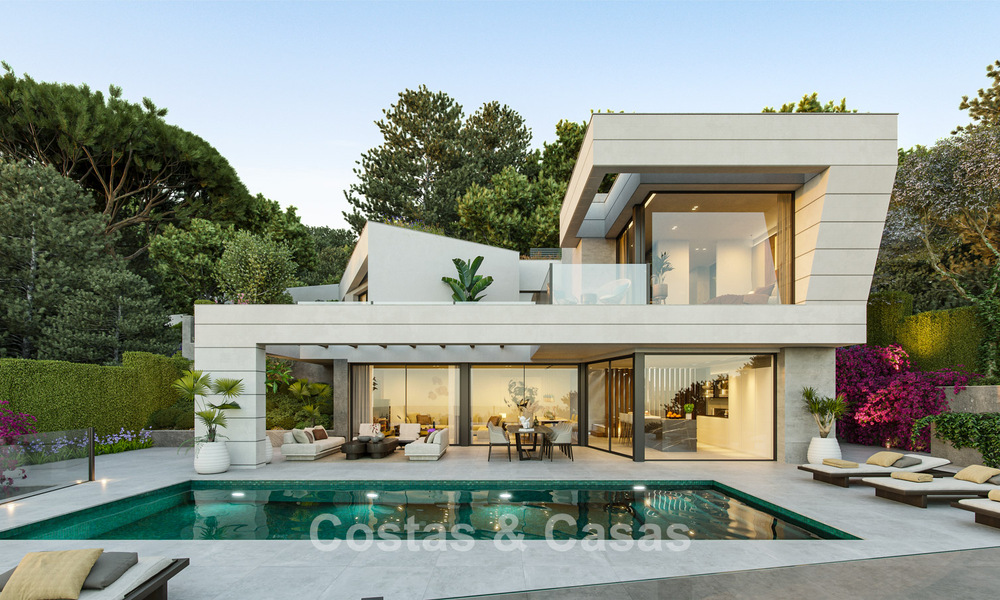Villa de lujo de nueva construcción con vistas al mar en venta en una zona verde al este del centro de Málaga 782546