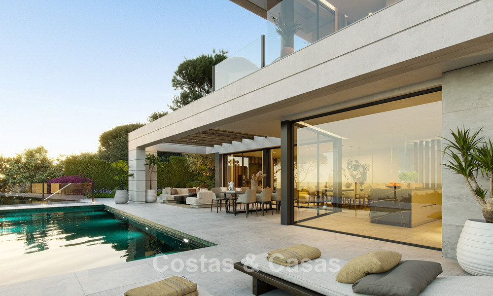 Villa de lujo de nueva construcción con vistas al mar en venta en una zona verde al este del centro de Málaga 782547