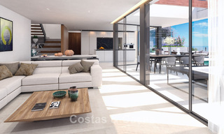 Moderna y lujosa villa de obra nueva con vistas al mar en venta en una zona verde y tranquila al este del centro de Málaga 782553 
