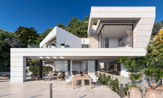Villa de lujo de nueva construcción con vistas al mar en venta en una zona verde al este del centro de Málaga 782565 