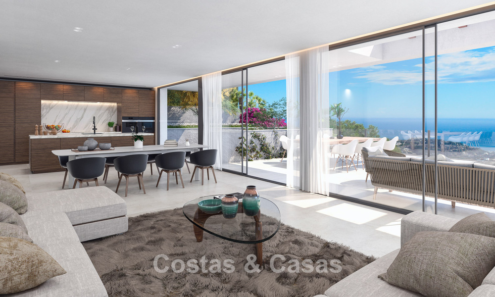 Villa de lujo de nueva construcción con vistas al mar en venta en una zona verde al este del centro de Málaga 782566