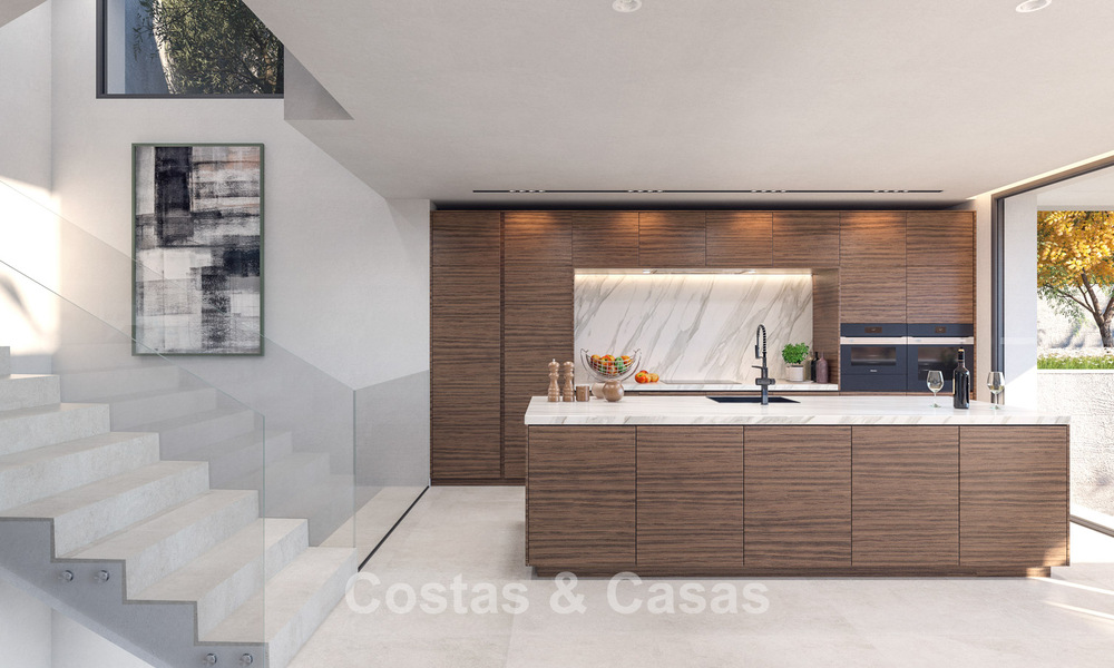 Villa de lujo de nueva construcción con vistas al mar en venta en una zona verde al este del centro de Málaga 782567