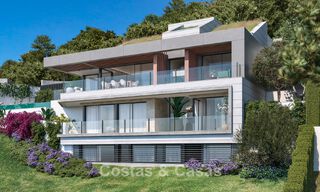Villa de diseño de obra nueva con vistas al mar en venta en una zona residencial cerrada al este de Málaga centro 782570 